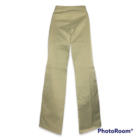 EXPRESS JEANS Stretch Khaki Chinos Pants Slacks Bootcut Midrise Size 3/4 NWT - Picture 3 of 8